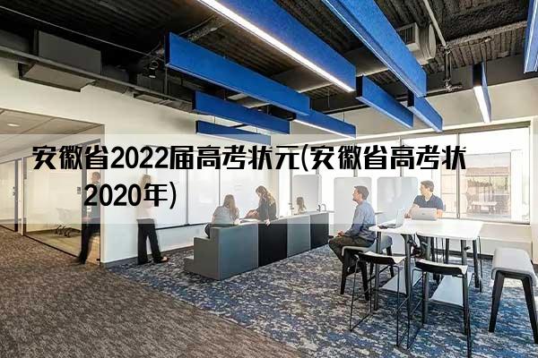 安徽省2022届高考状元(安徽省高考状元2020年)