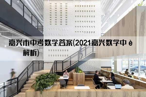 嘉兴市中考数学答案(2021嘉兴数学中考解析)