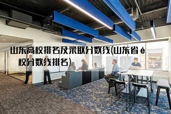 山东高校排名及录取分数线(山东省高校分数线排名)