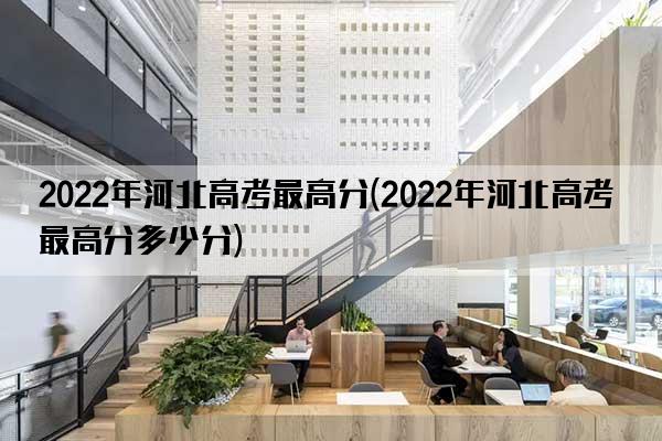 2022年河北高考最高分(2022年河北高考最高分多少分)