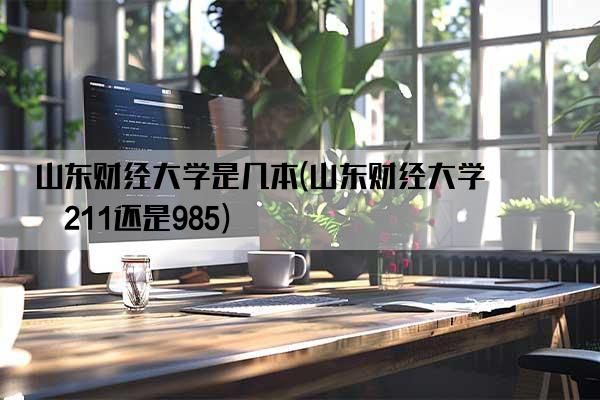 山东财经大学是几本(山东财经大学是211还是985)